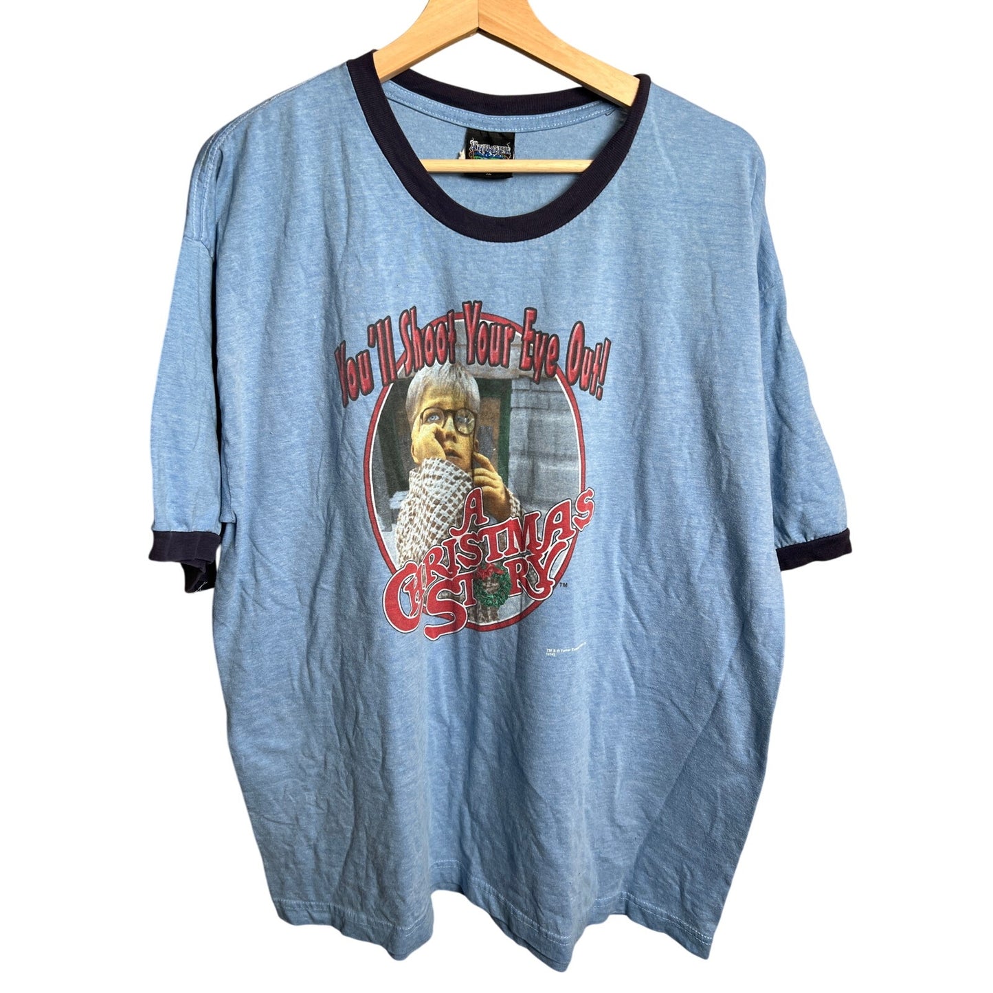 A Christmas Story "You'll Shoot Your Eye Out" Graphic T-shirt XL