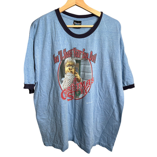 A Christmas Story "You'll Shoot Your Eye Out" Graphic T-shirt XL