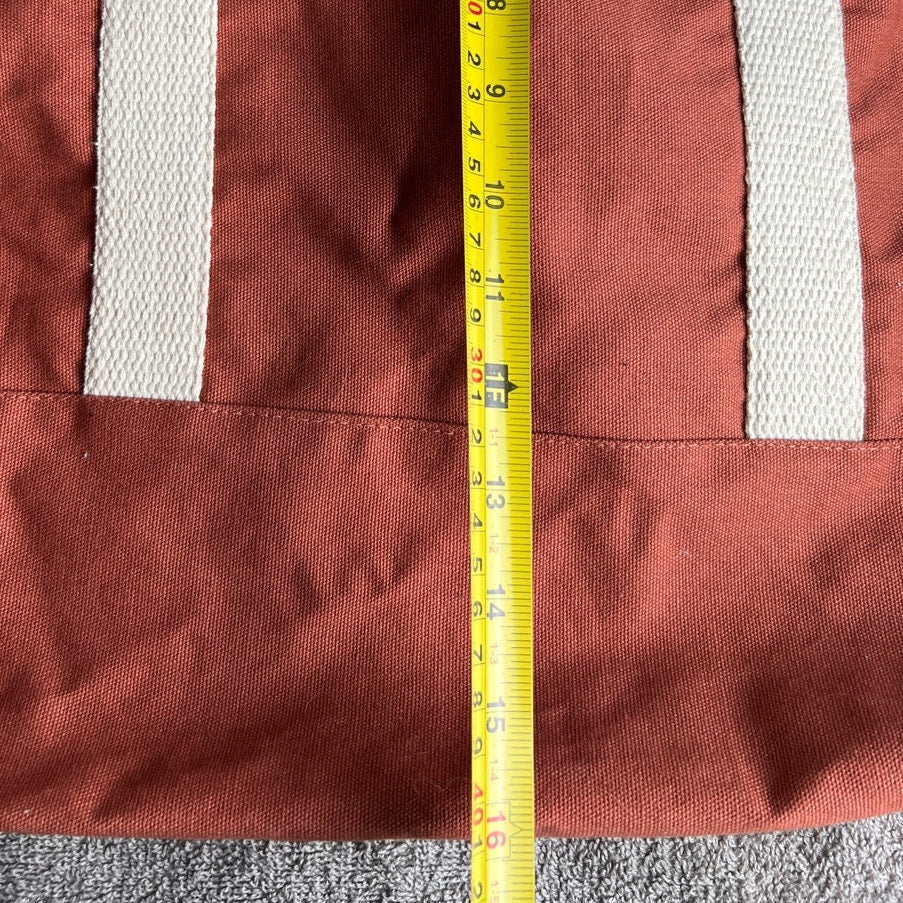 Raja Know Supply Made In India Orange Duffle Bag