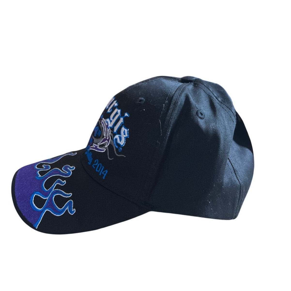 NWT Sturgis 74nd Rally 2014 Black Hat Strap Back One Size Fits All