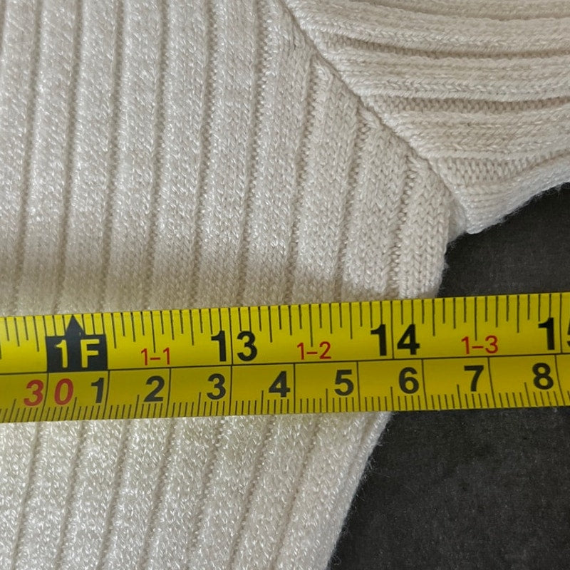 Hepa USA V-neck White Stretch Dress *Dimensions In Pictures*