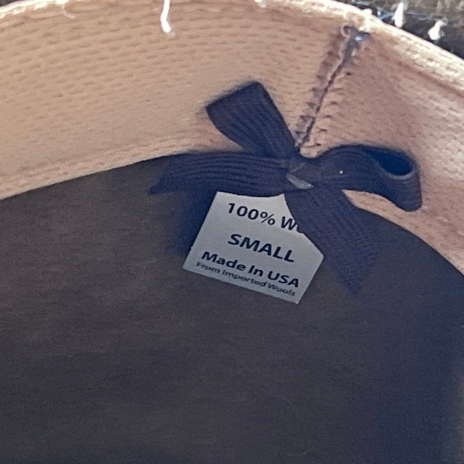 Stetson Mountain Sky Crushable 100% Wool Brown Felt Hat