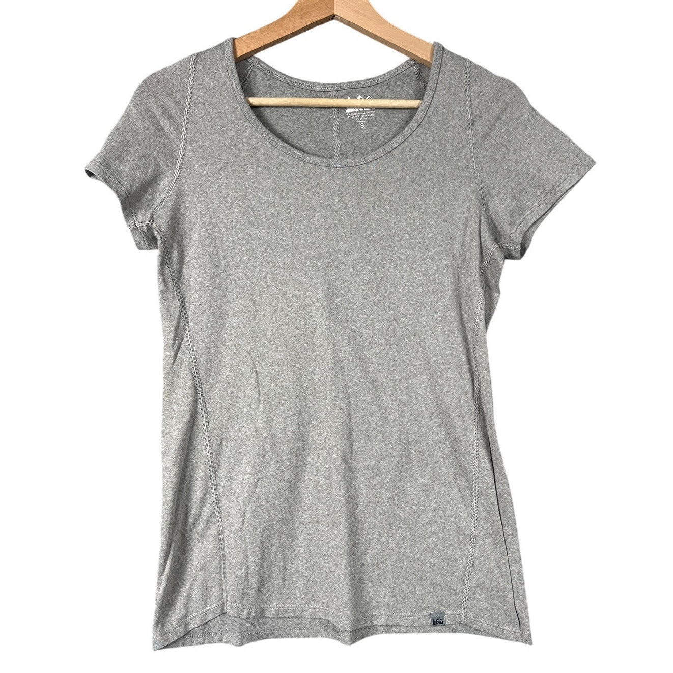 REI Co-Op Sahara Heather Gray Women's Top Size Small