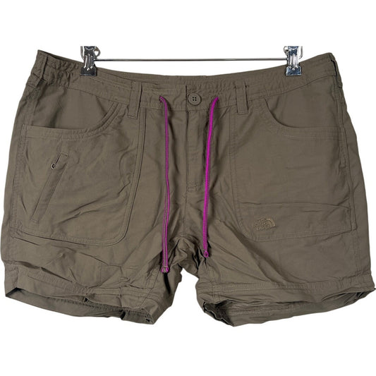 The Northface Military Women's Shorts Brown Size 14 Mini