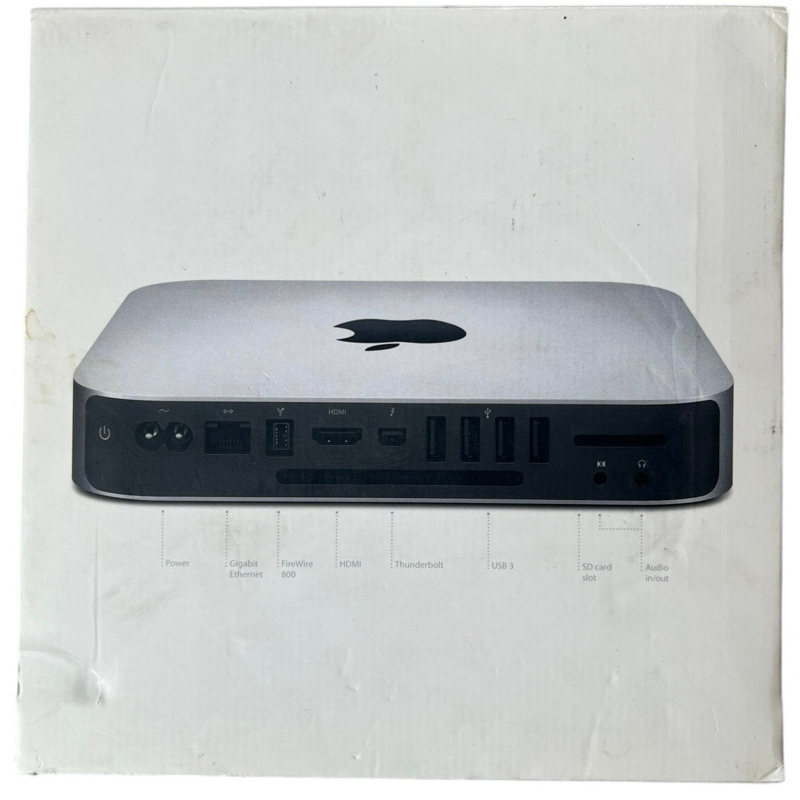 Apple Mac Mini Desktop Silver Intel Core 2 2.25GHz 4GB 500GB HDD HDMI USB WiFi