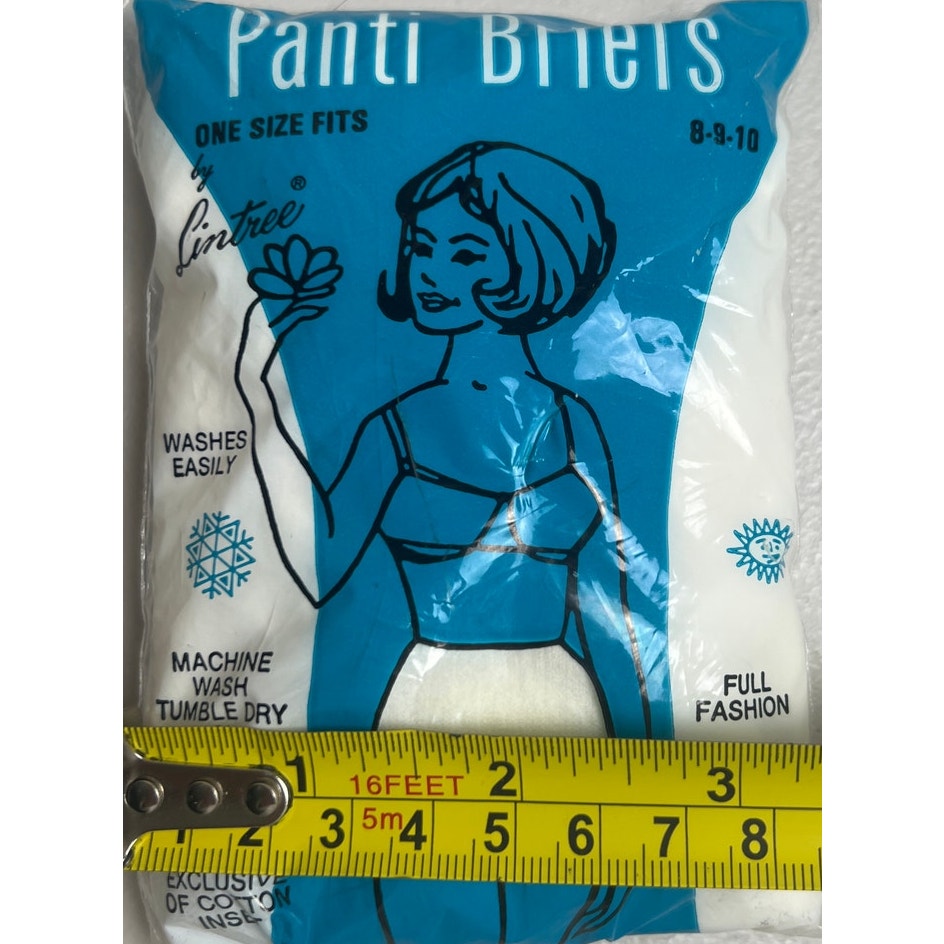 Panti Briefs NIP Vintage Nylon Hose Fabric Stretch Panti Size Fits Most