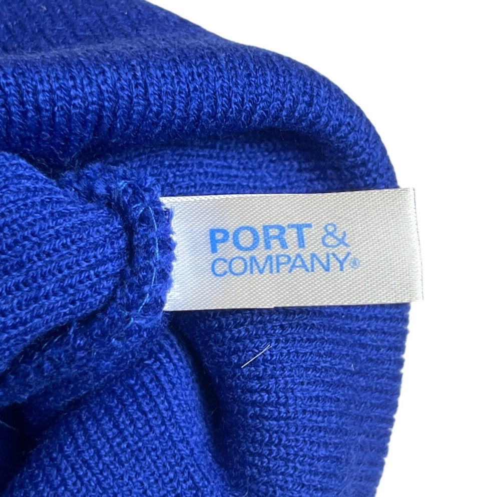 EAS Sween Company Port & Company Blue Warm Beanie Unisex