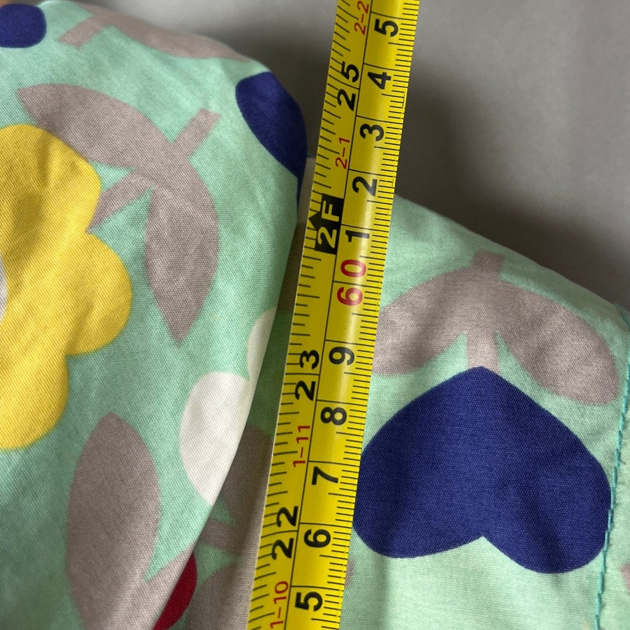 Mini Boden 11-12Y Polka Dot Girl Coat Jacket Fleece