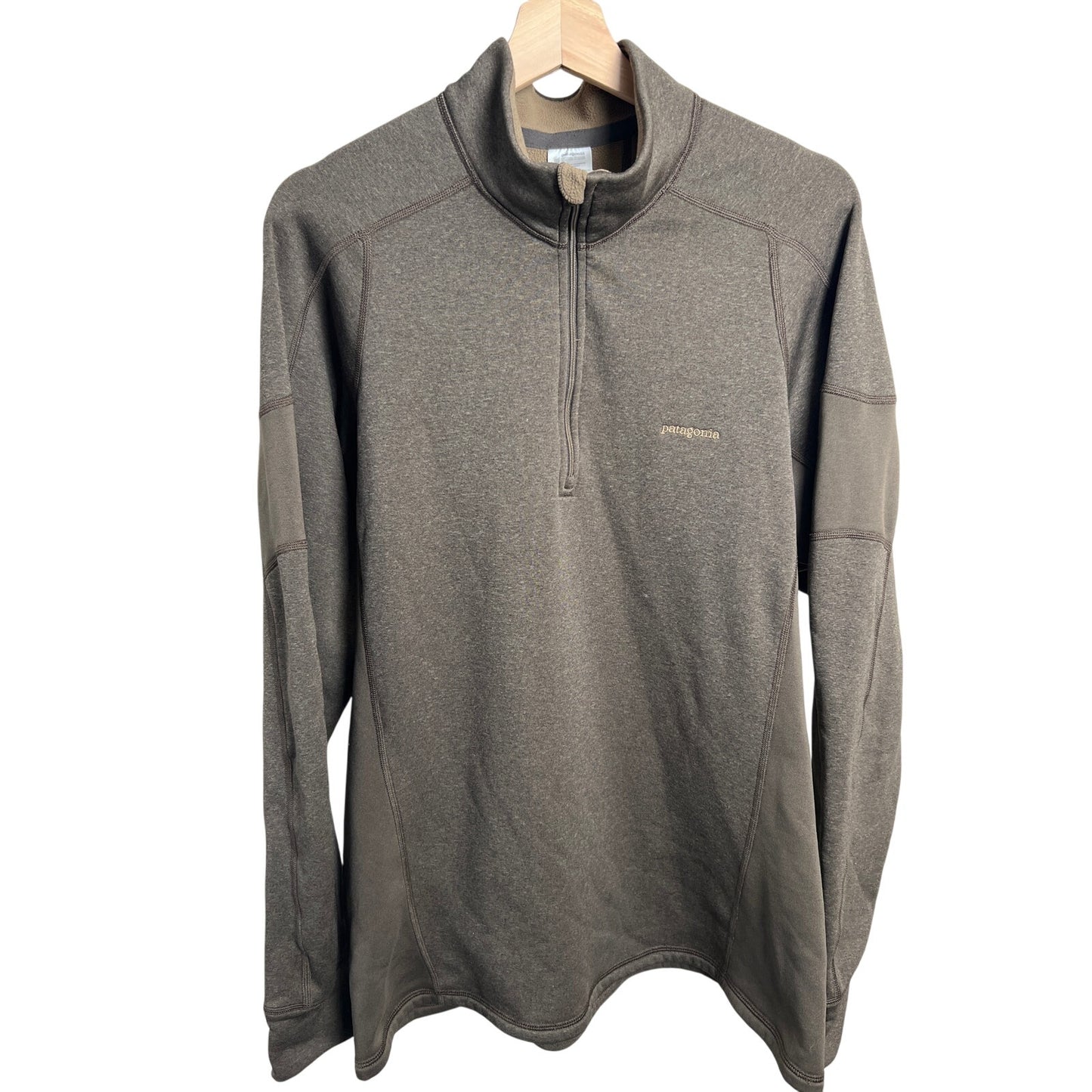 Patagonia Capilene 3 Midweight Zip-Neck XL Brown