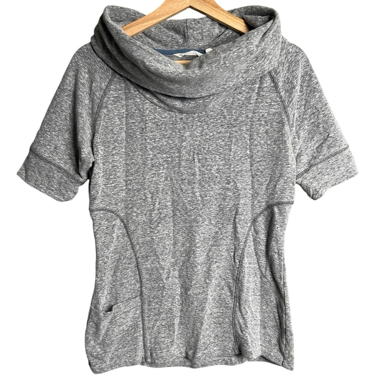 Athleta Size Small Workout Athletic Tunic Cowl Neck Women’s Sweater