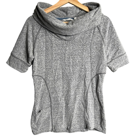 Athleta Size Small Workout Athletic Tunic Cowl Neck Women’s Sweater