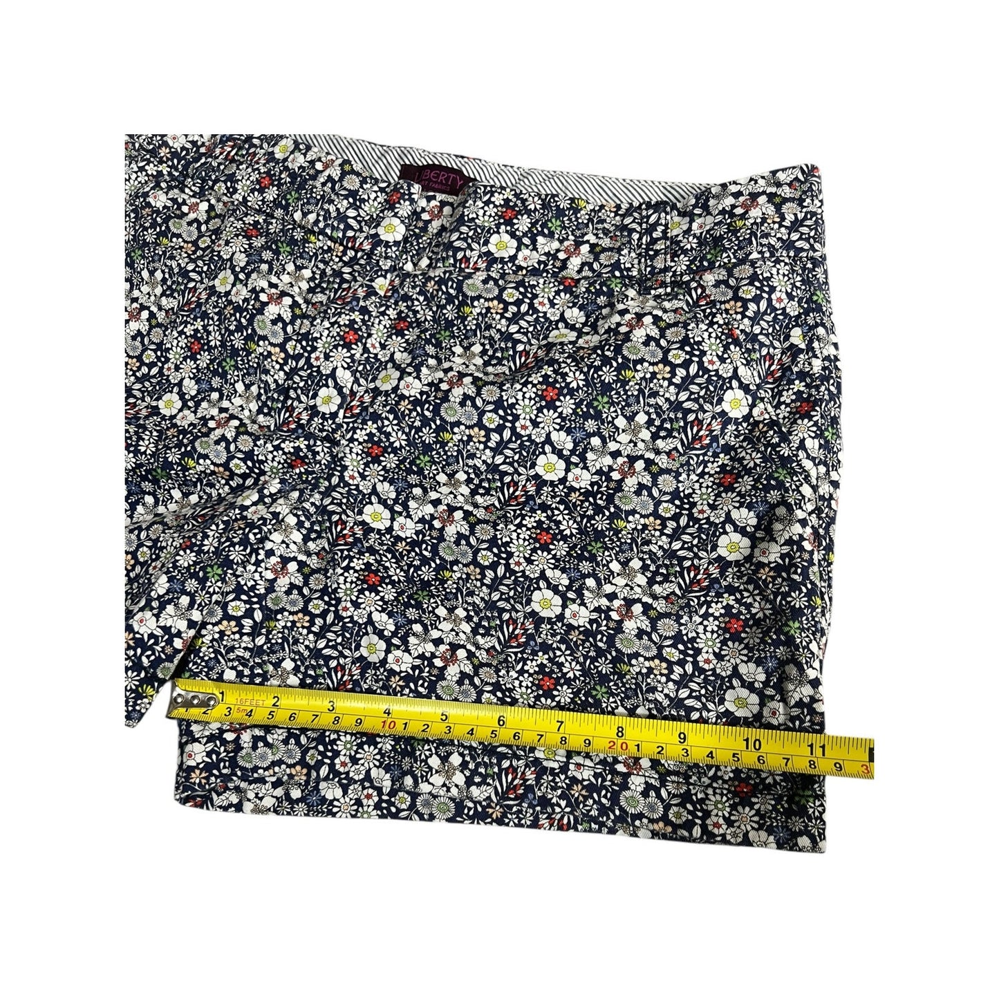 Liberty Art Fabric Of J. Crew Shorts Size 6 Women Floral Print