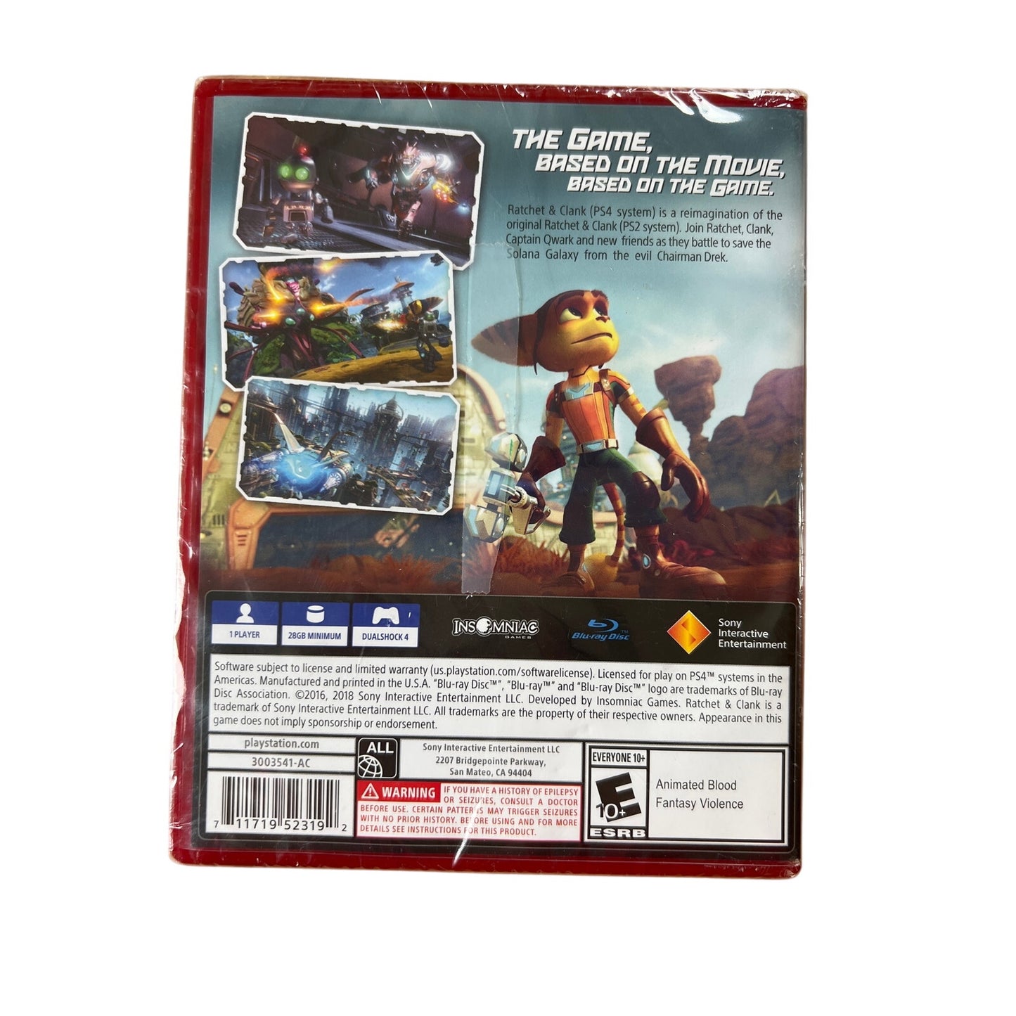 SEALED Ratchet and Clank PlayStation Hits (Sony PlayStation 4, 2016)