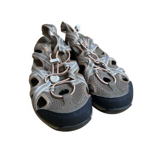 Abeo Gray and Orange  Sandals W 12 1/2