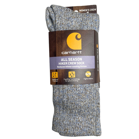 Carhartt All Hiker Crew Socks Season Women Crew Medium NWT