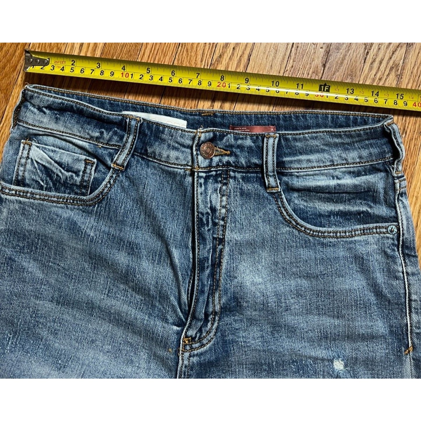 Anthropologie Pilcro Womens Shorts 28 Denim