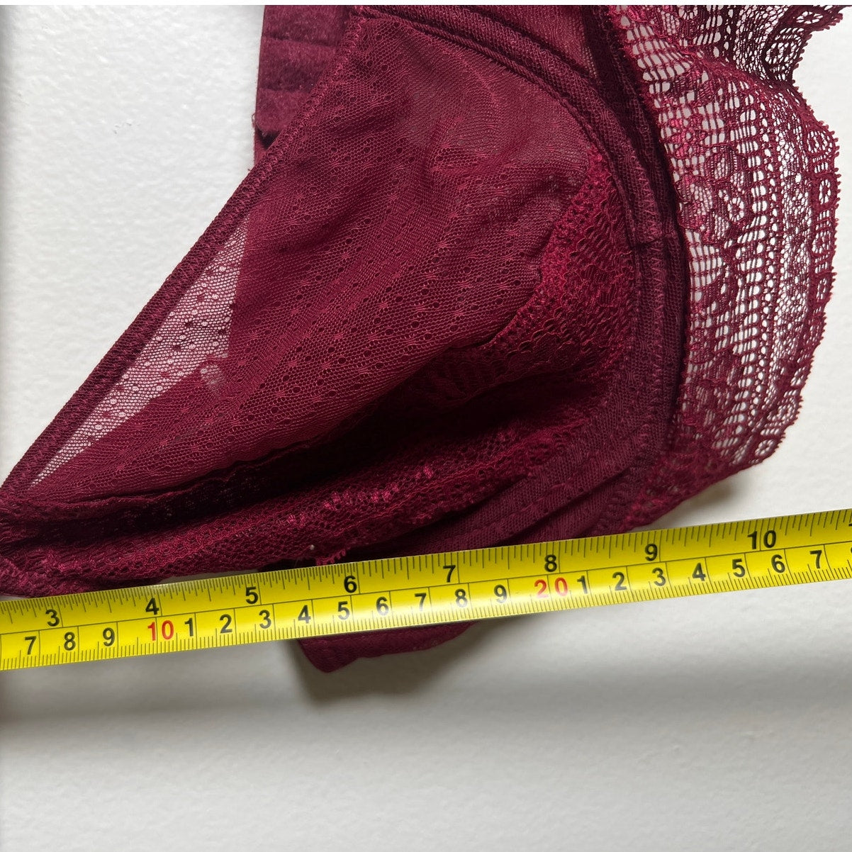 Free People Maroon Intimately Underwire Bra Size 36DD