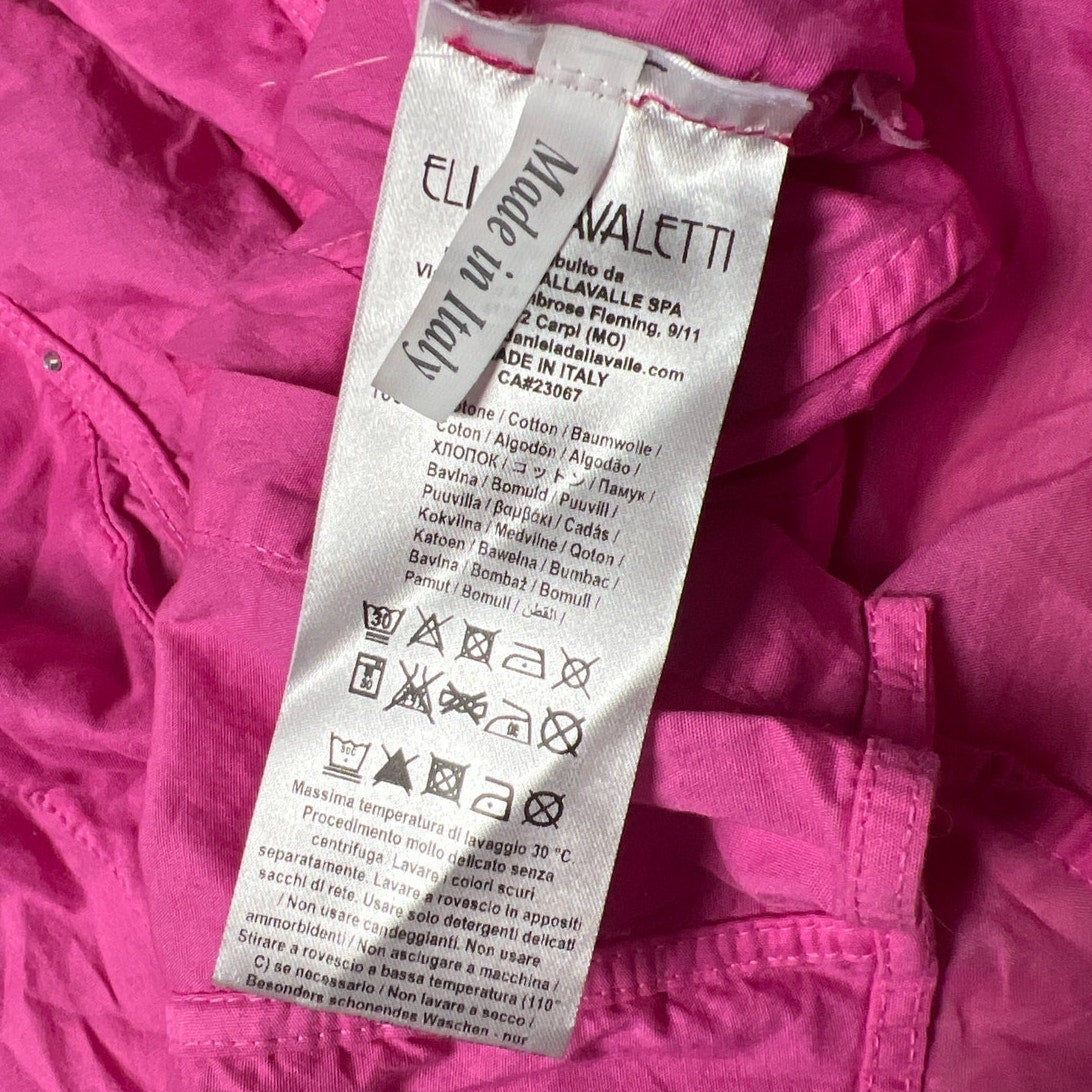 Daniela Dallavelle Elisa Cavaletti Pink Button-Up Women Size XL