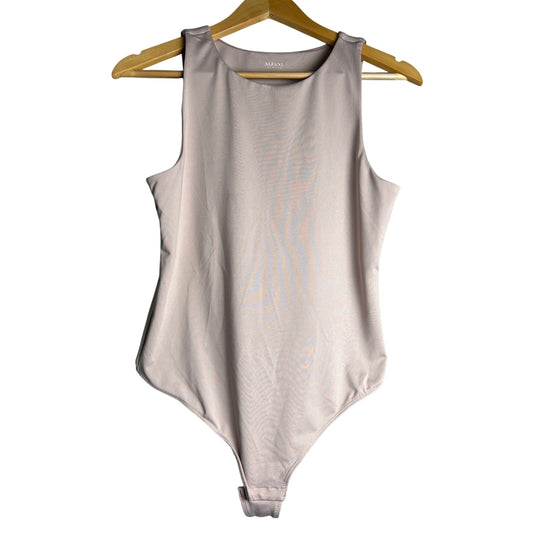 Alfani Intimtate Large Polyester High Neck Thong Bodysuit