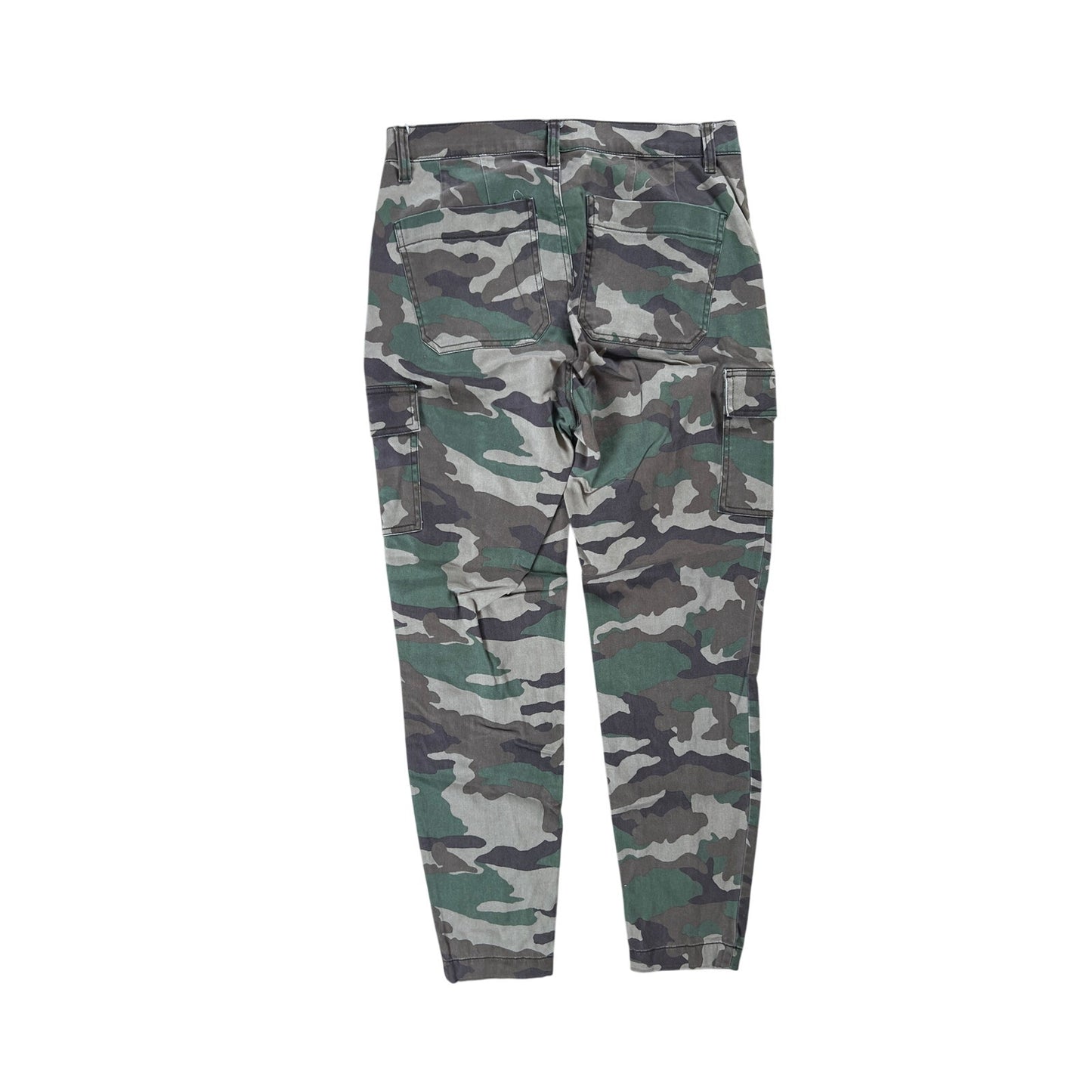 J.Crew Y2K Camouflage Cargo Pants Womens 29 Green Pockets Utility Gorpcore