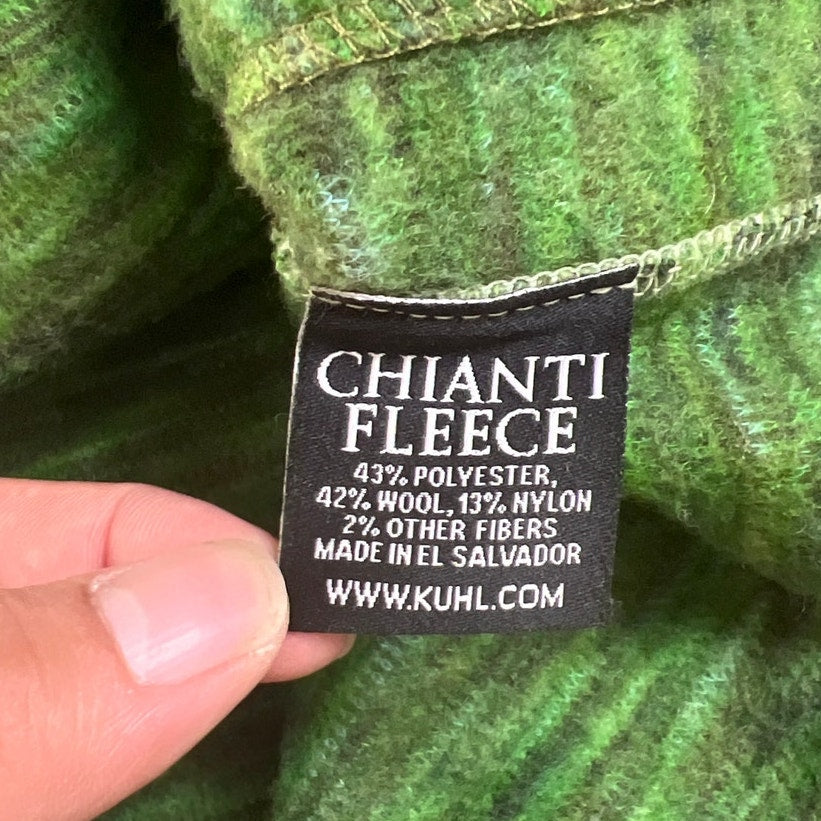 Kuhl Chianti Fleece Green Women Size Medium