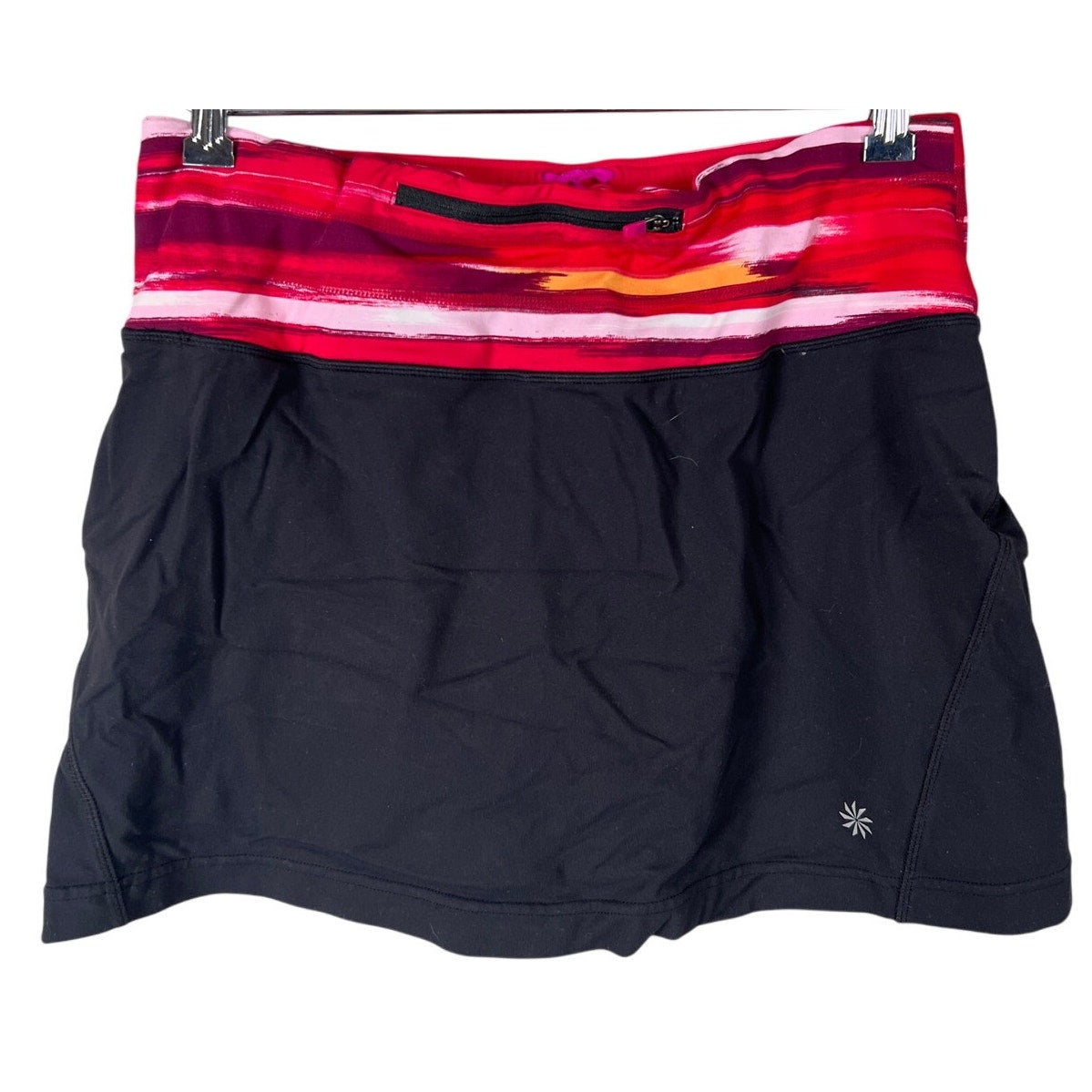 Athleta Size Medium Nylon Red Run Breathable Skort