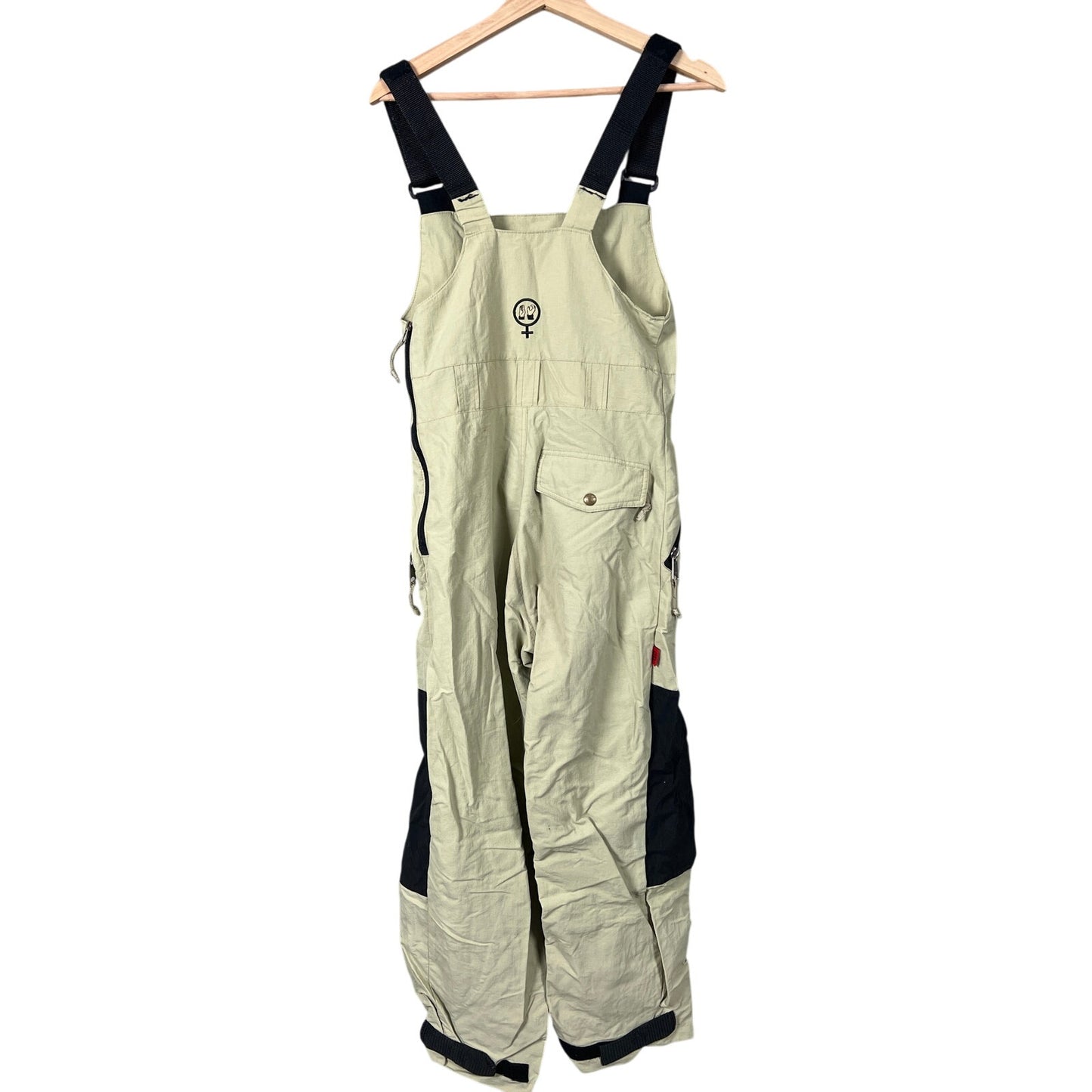 Bamboo Curtain USA Made Beast Bib Waterproof Ski Pants *Dimensions In Pic*