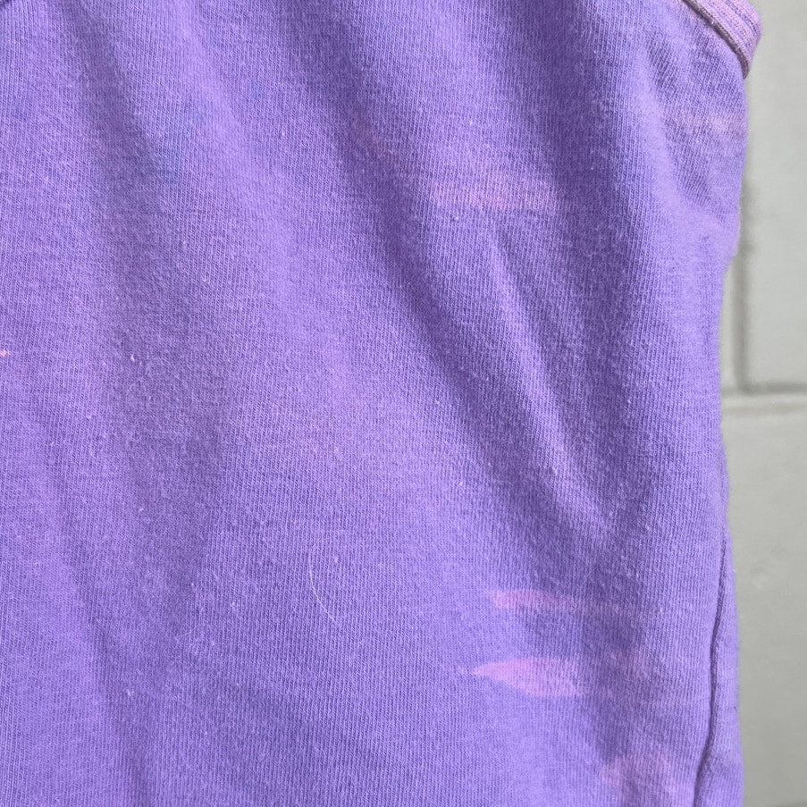 Free People Purple Women Tank Top *Minor Stains*