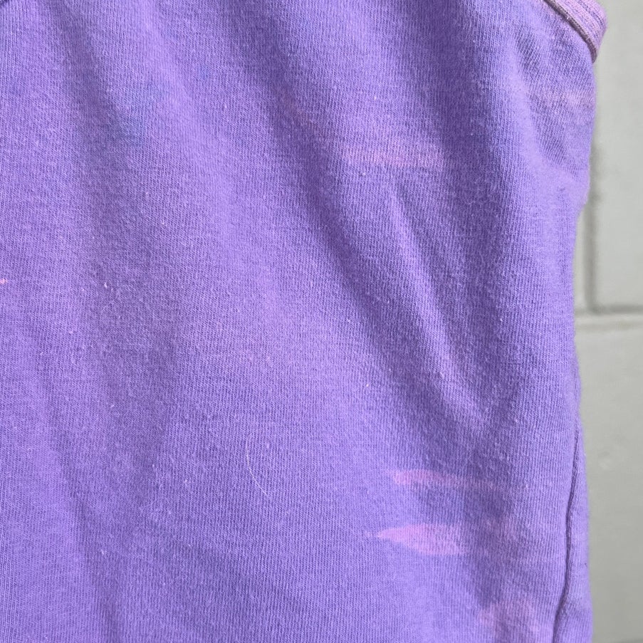 Free People Purple Women Tank Top *Minor Stains*