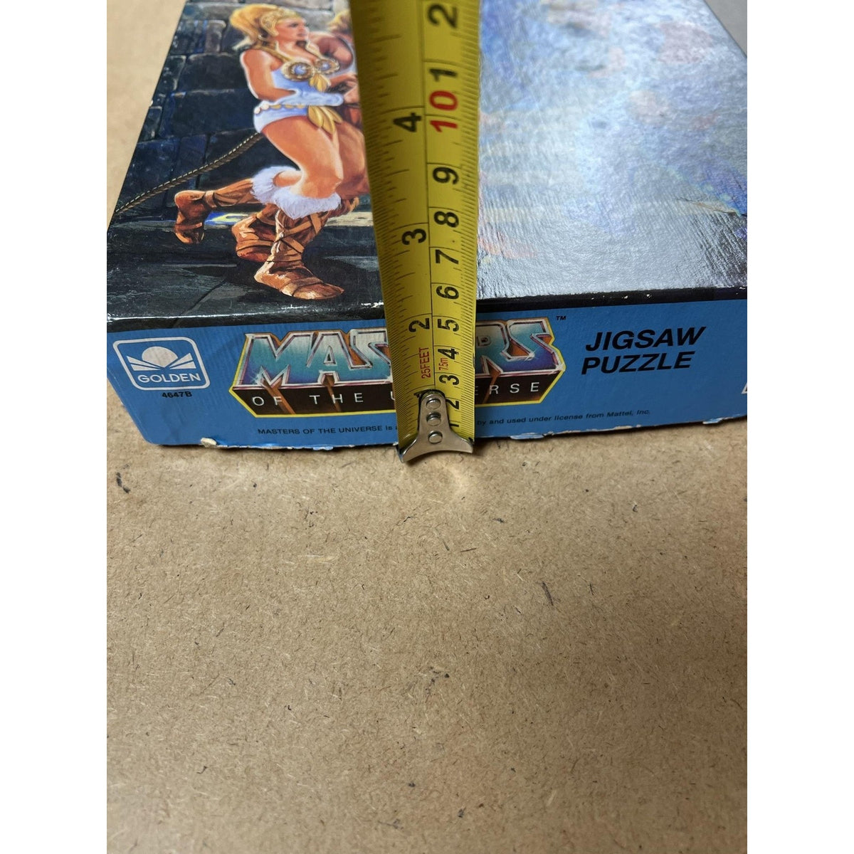 Masters Of The Universe Puzzle He-Man Skeletor Boxed Jigsaw Pieces Loose