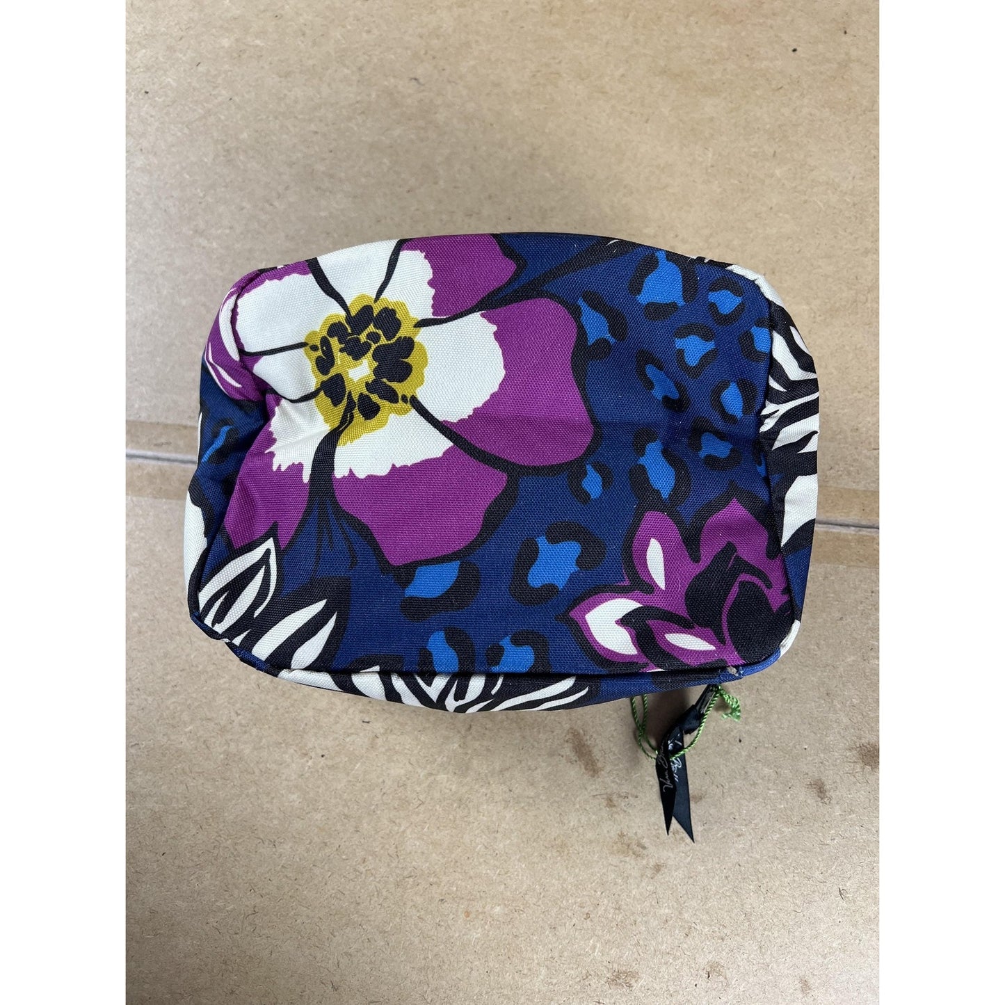Vera Bradley Lighten Up Lunch Mate African Violet Small Purple Insulated Bag