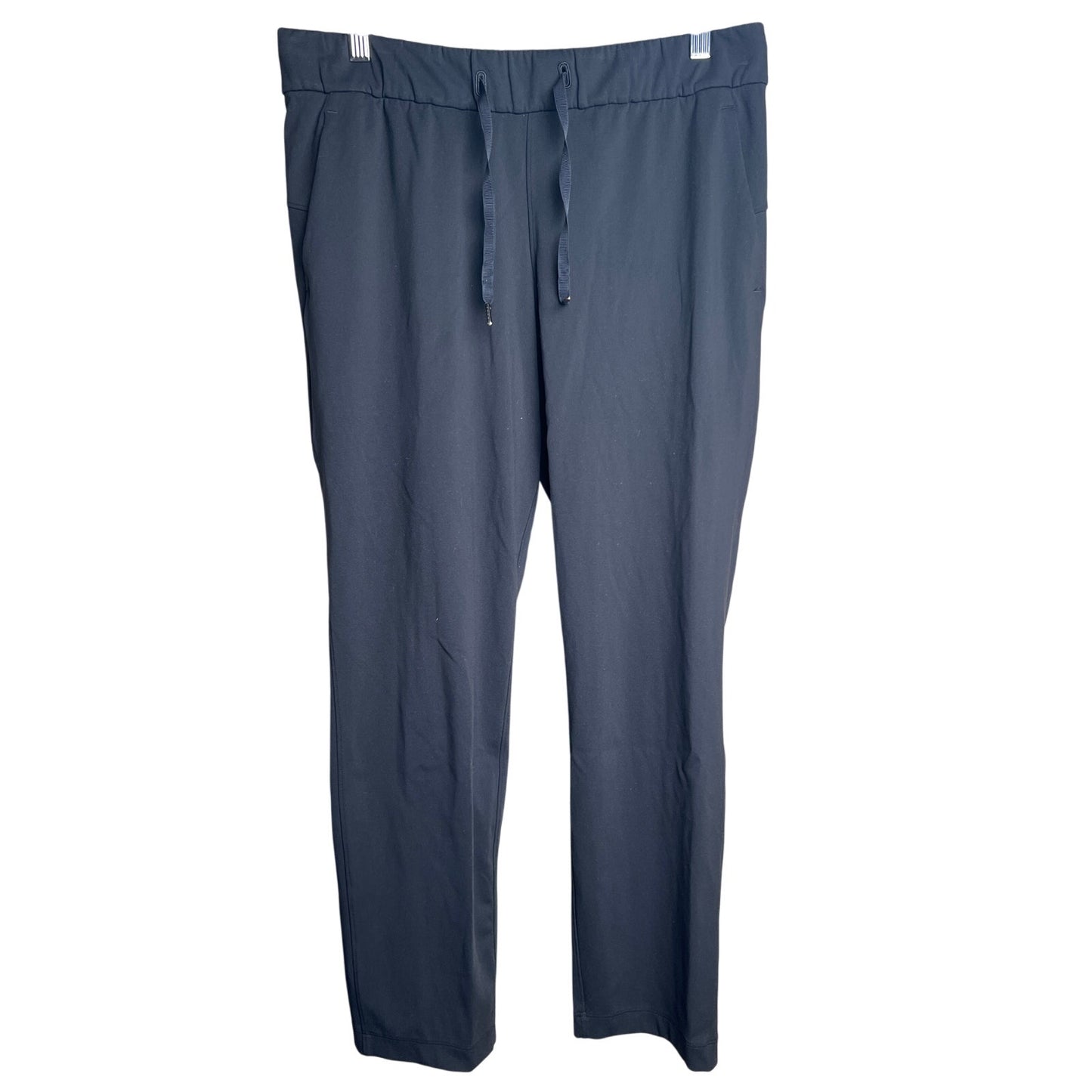 Lululelemon Size 8 On the Fly 7/8 Pant Sweatpants Black