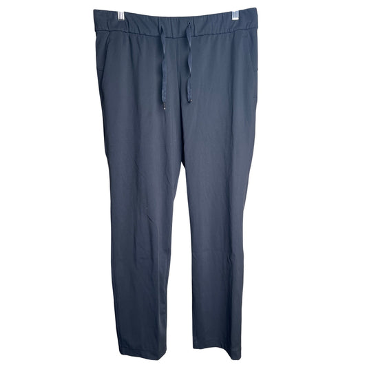 Lululelemon Size 8 On the Fly 7/8 Pant Sweatpants Black