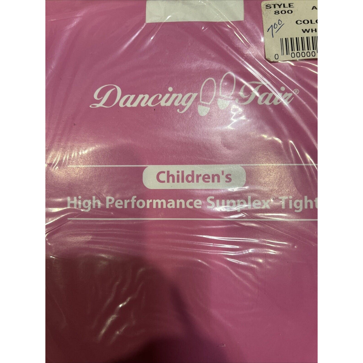 NEW Dancing Fair Size M Children's Ultimate Performance Tights Style 800 White