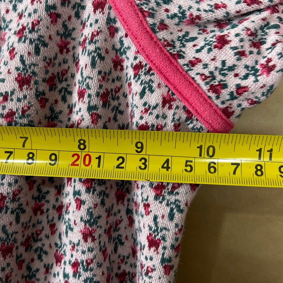 Matilda Jane Girls Sweater Dress Size 10 Pink Noelle Knit Floral Friends Forever