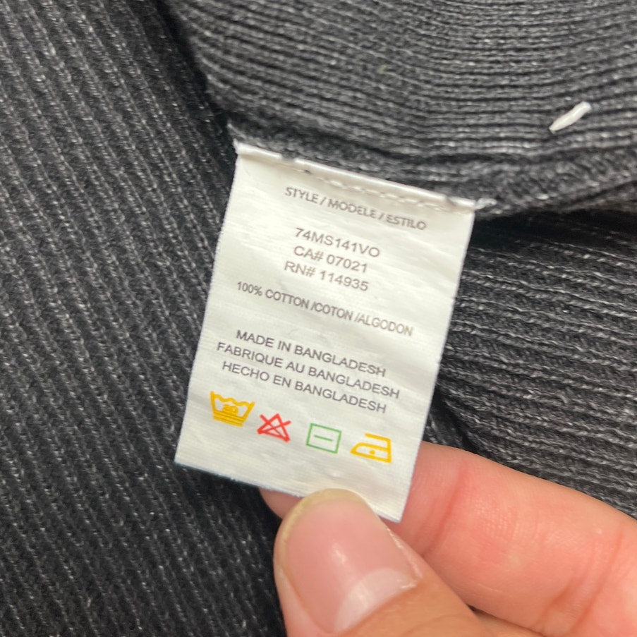 Never Lose Hedge Stonewashed Black Long Sleeve Men XL