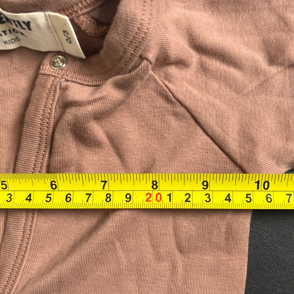 Go Gently Nation Kids 0/1 Snap Down Romper