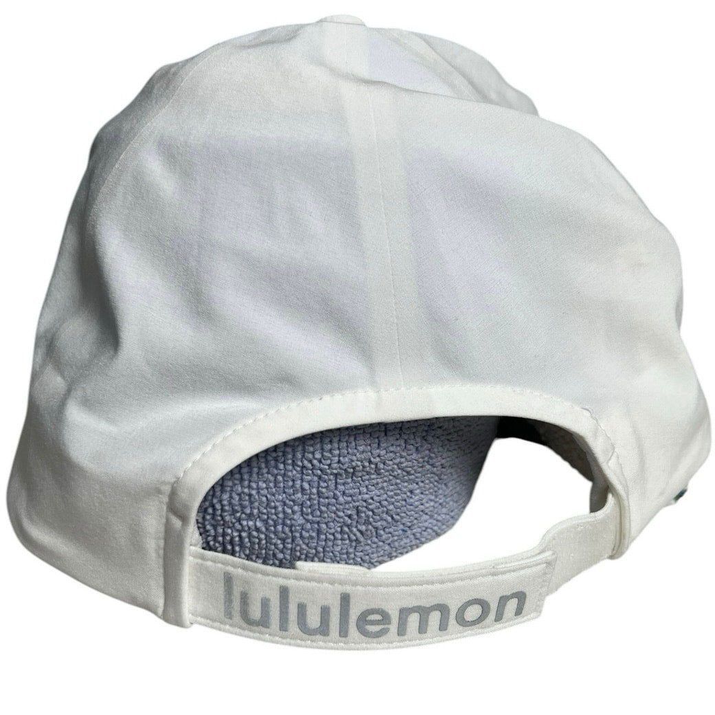 Lululemon Lorissa's Kitchen Adjustable Strap Thin Hat *Stains*
