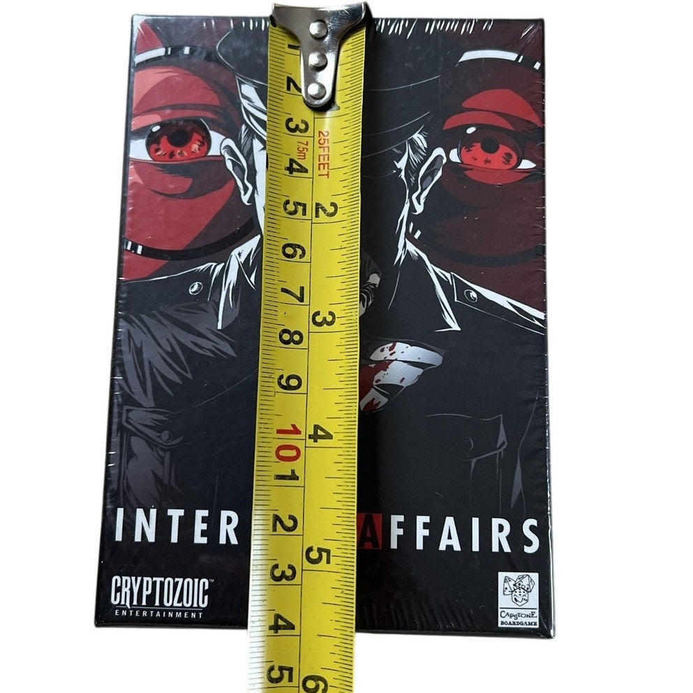 Internal Affairs Card Game 2-8 20 Min Age 8+ New Sealed Cryptozoic Entertainment