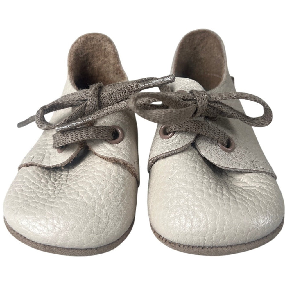 Ella Bonna Oxford Shoes Size 2 Beige Baby Booties