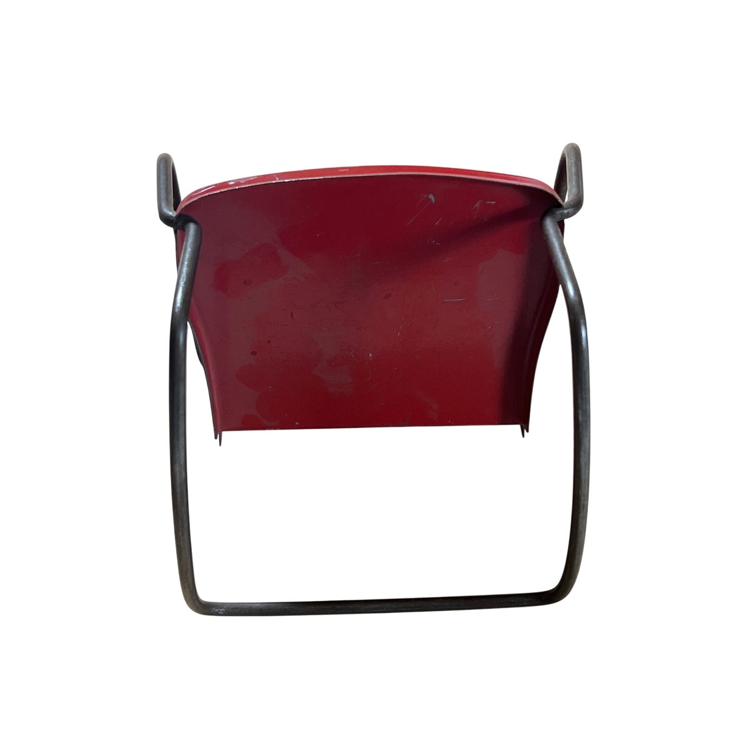 Vintage Little Red Bonnet Doll House Furniture Red Chair
