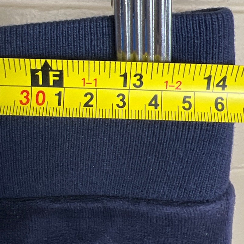 JilL Start Jeans Size 2 Velvet Navy Blue Skirt