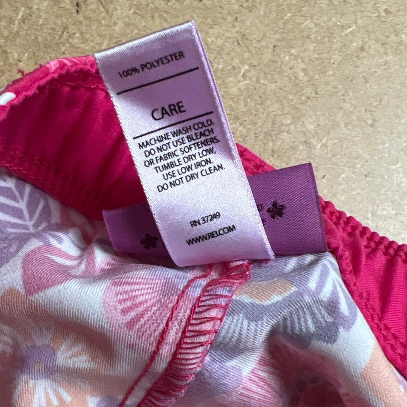 REI Pink Floral Girl Shorts Size 4T