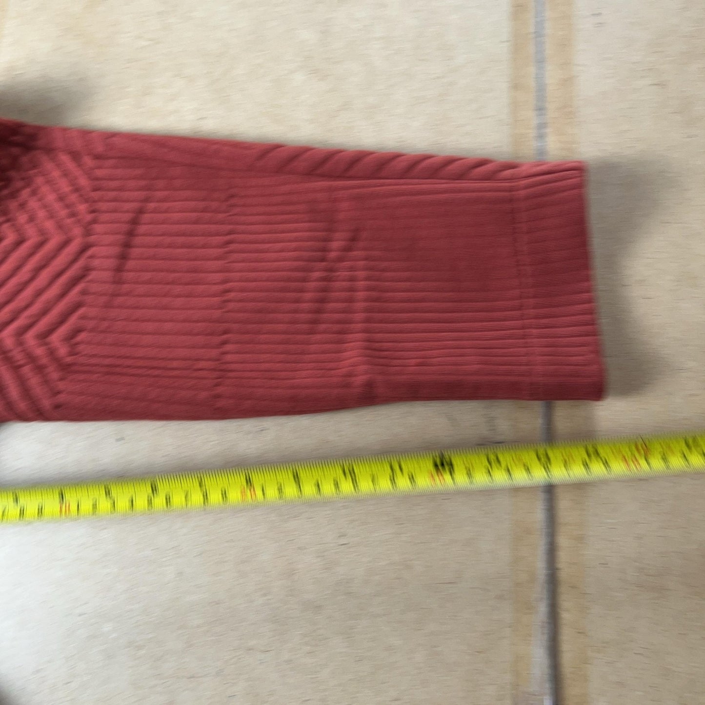 Tunic Button-Up Womens L Red Quilted Geometric Raglan Pocket Relaxed Stretch