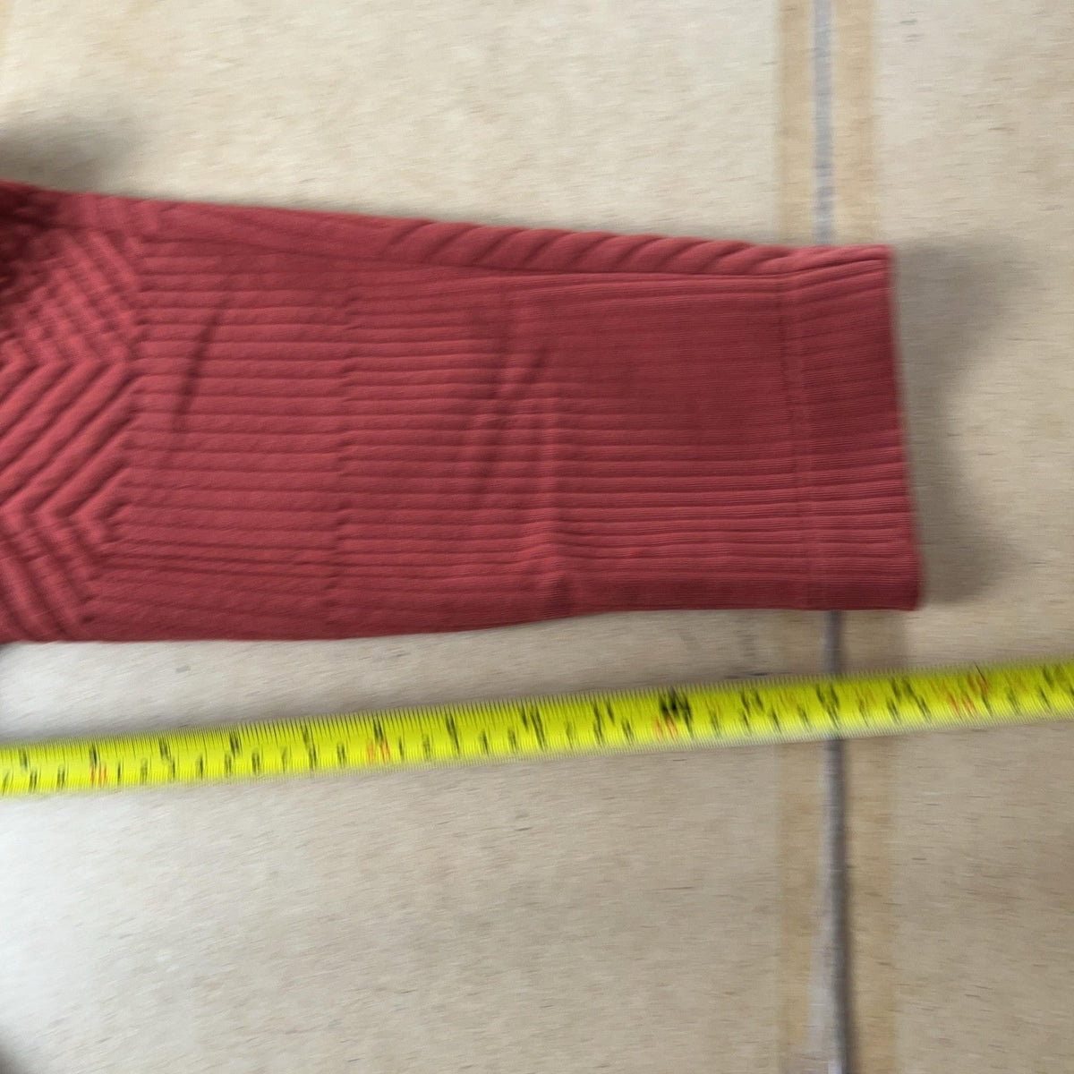 Tunic Button-Up Womens L Red Quilted Geometric Raglan Pocket Relaxed Stretch