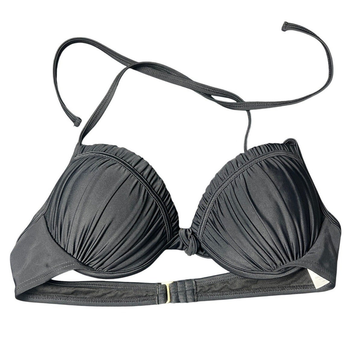 Inmocean Black Push-Up Bikini Swim Top Size L