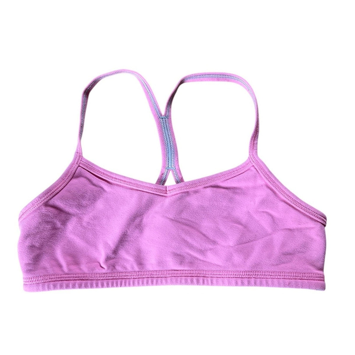 Avia Camisole Tank Girls Size 6-7 Pink Racerback Sports Bra Cami 1 Pack Active