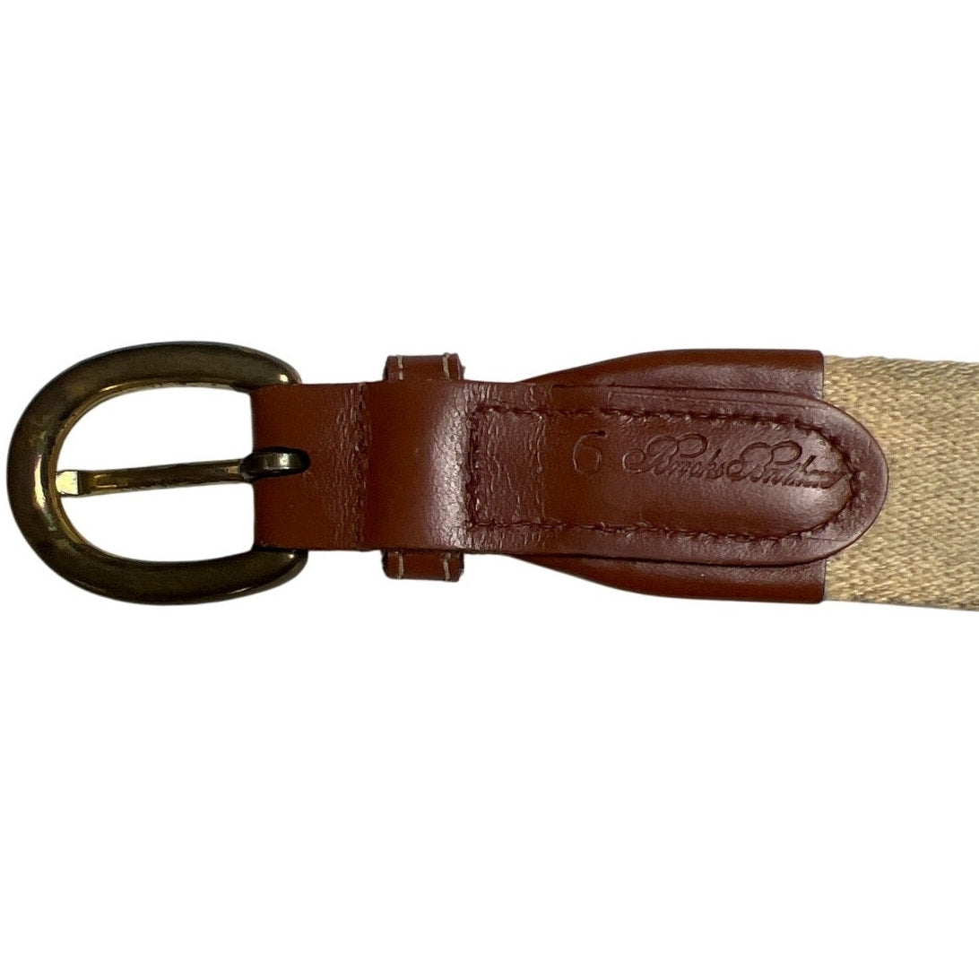 Brooks Brothers Belt Golf Figures Size 36