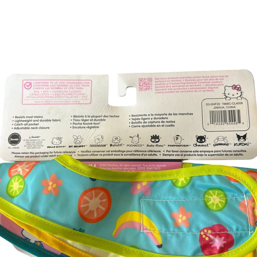 NWT Hello Kitty Superbib & Friends 6-24 Months