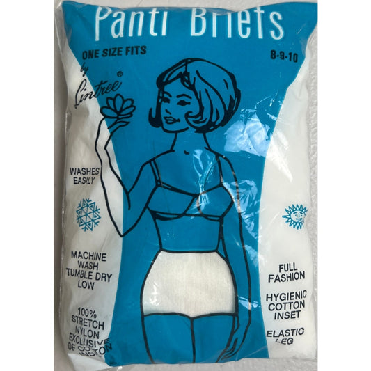 Panti Briefs NIP Vintage Nylon Hose Fabric Stretch Panti Size Fits Most